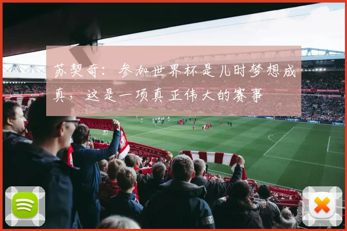 苏契奇：参加世界杯是儿时梦想成真，这是一项真正伟大的赛事